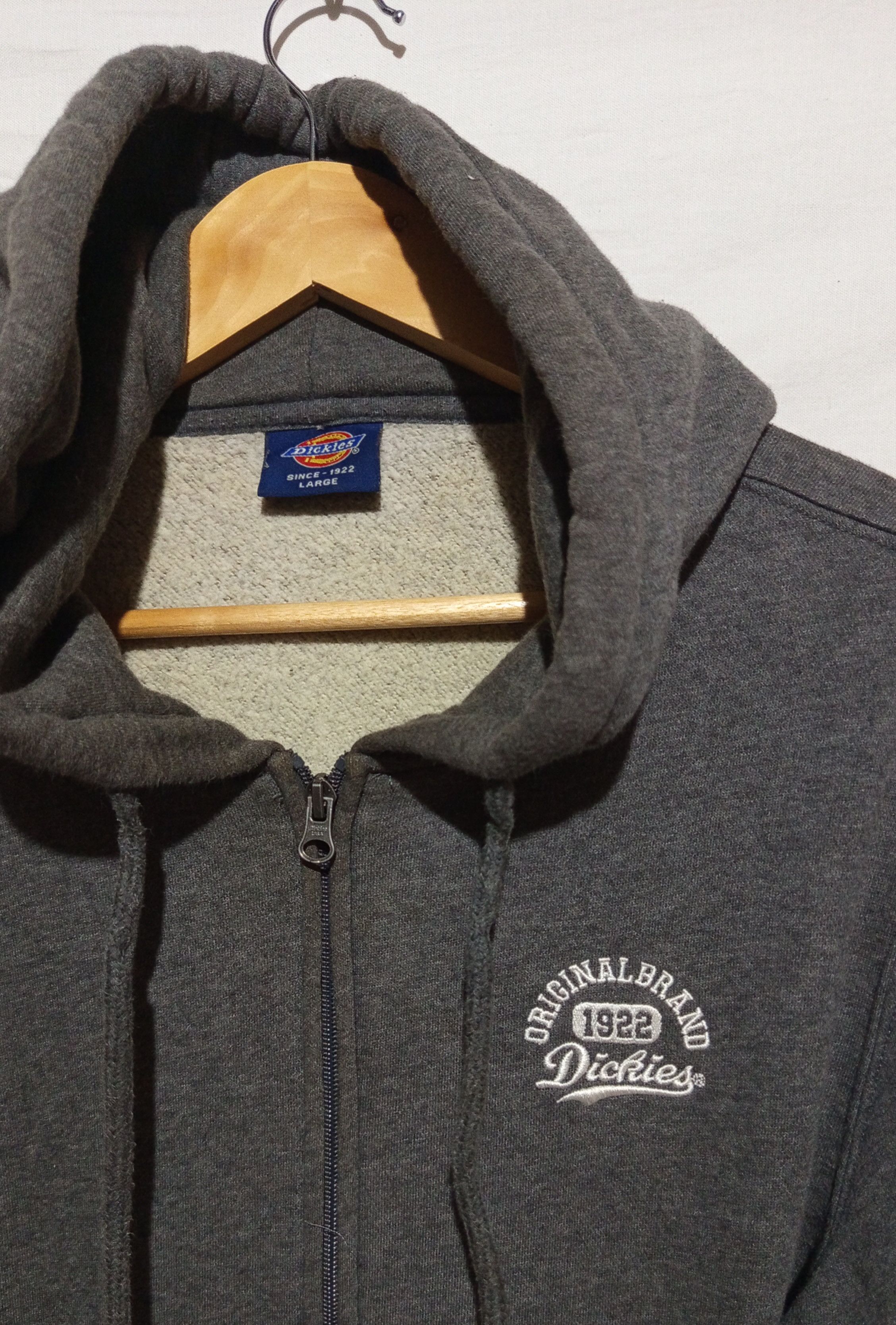 Dickies Dickies Zip Up Hoodie Jacket Size US L / EU 52-54 / 3 - 3 Thumbnail
