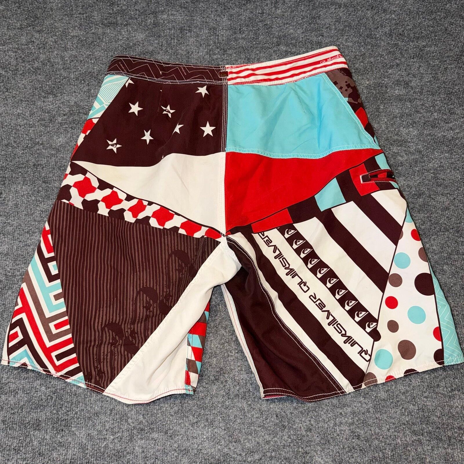 Quiksilver Quiksilver AOP Surf Board Shorts Mens XL 36 VTG Y2K 90s Surf Size US 36 / EU 52 - 4 Thumbnail