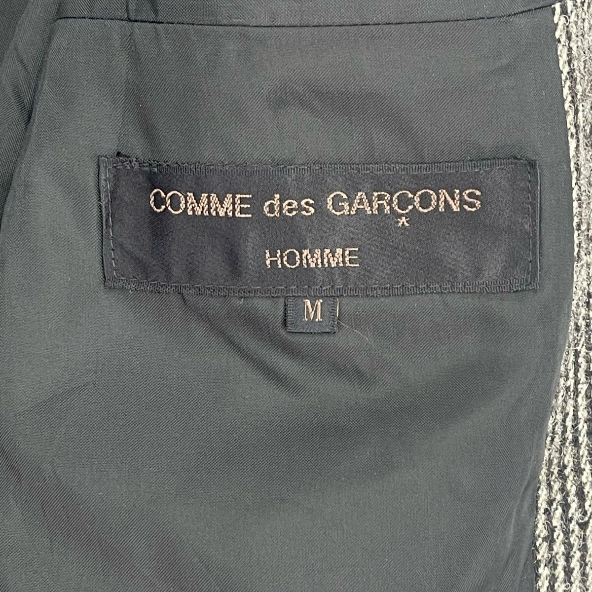 Comme des Garcons Homme Striped Wool Jacket Size US M / EU 48-50 / 2 - 8 Thumbnail