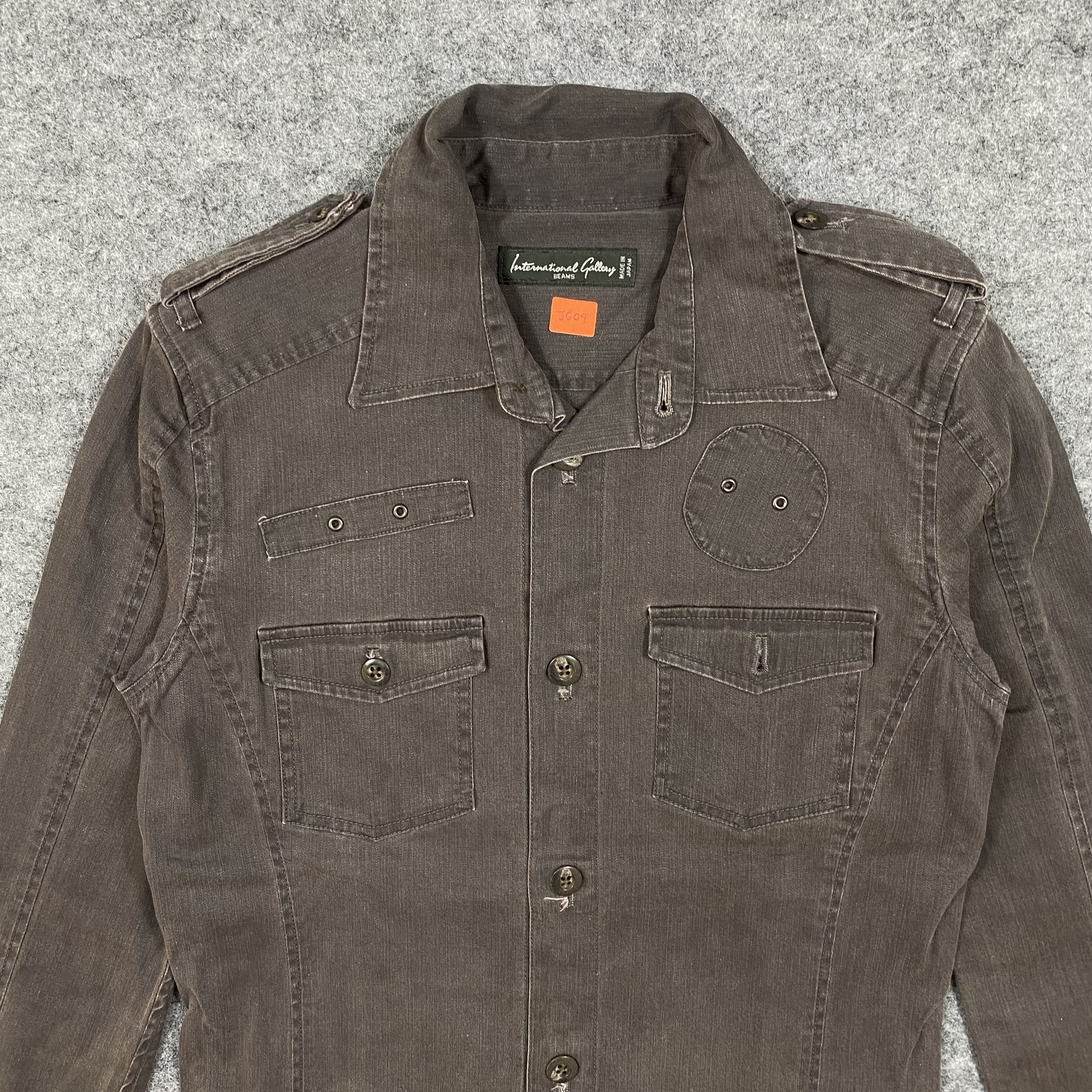 Beams Plus International Gallery Beams Military Field Shirt Jacket-J609 Size US M / EU 48-50 / 2 - 7 Thumbnail