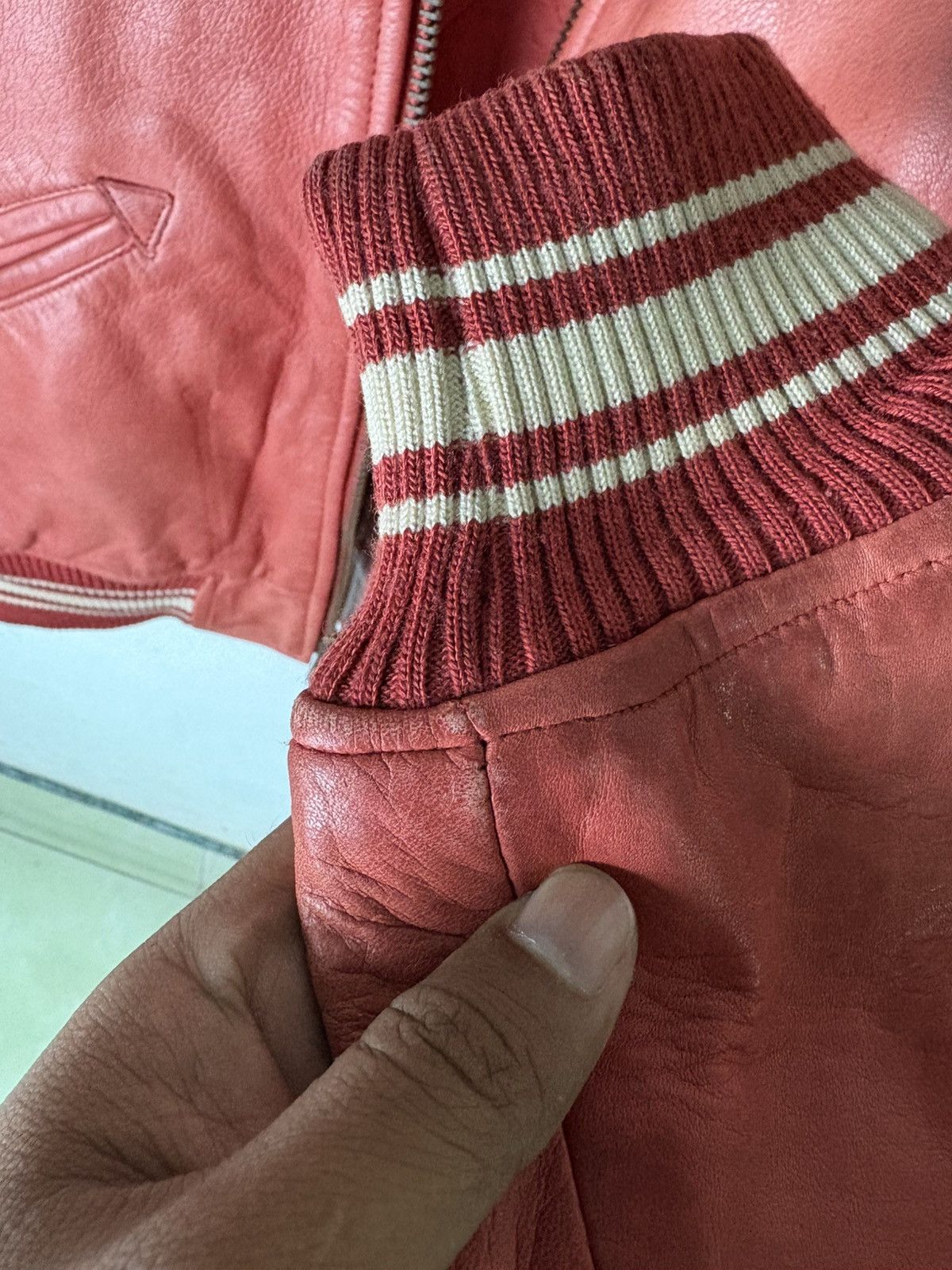 Avirex × Vintage Avirex USA Authentic Leather Jacket Size xs Size US S / EU 44-46 / 1 - 18 Thumbnail