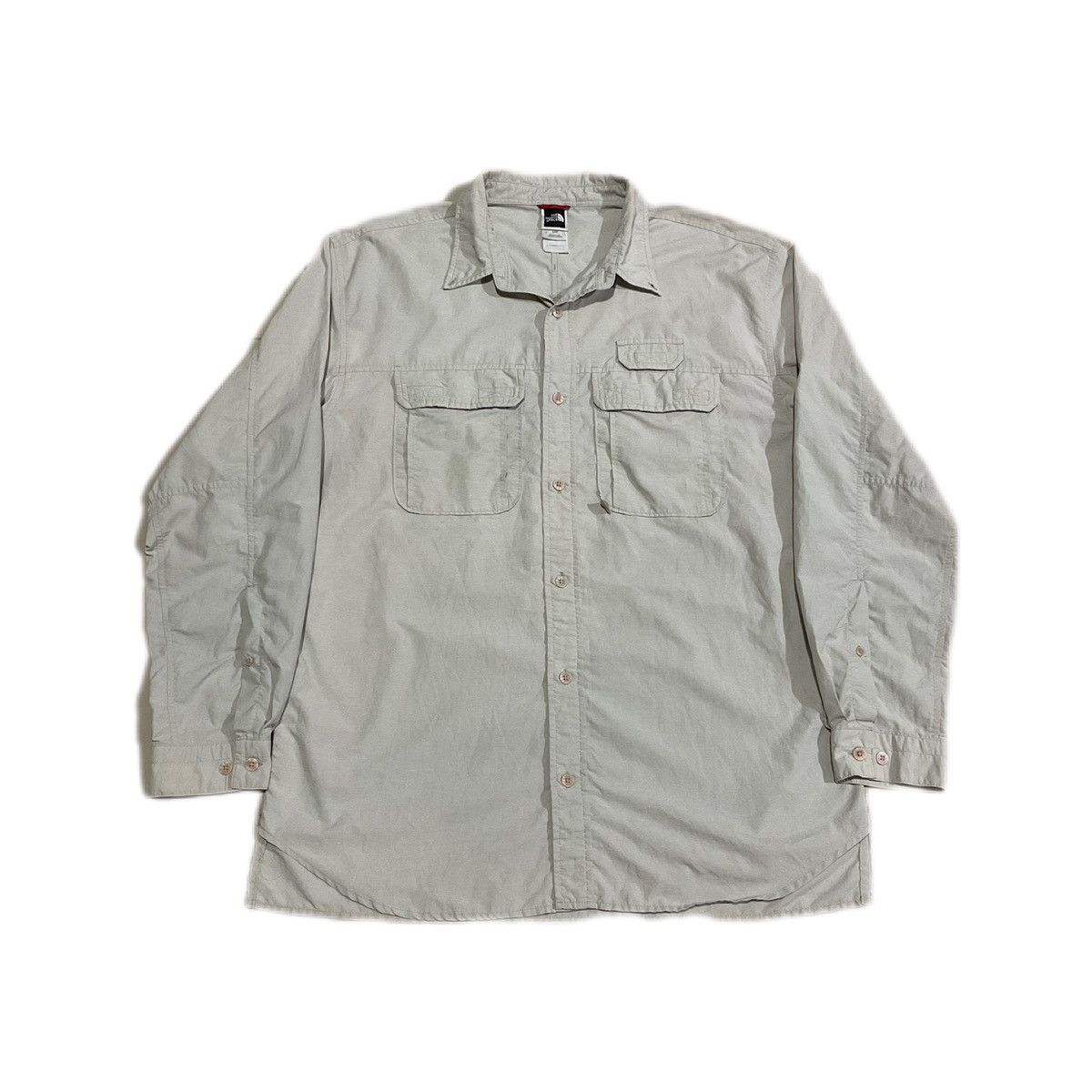 The North Face 🔥Y2K Vintage The North Face Safari Shirt Size US L / EU 52-54 / 3 - 1 Thumbnail