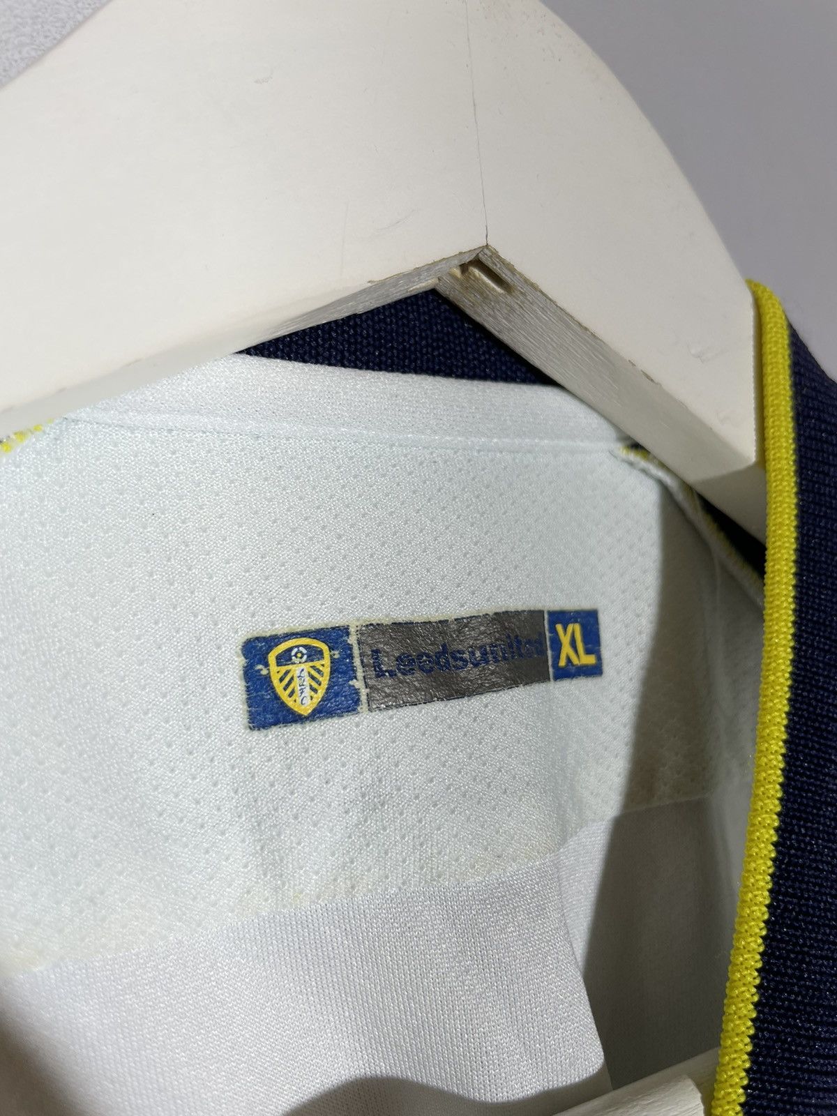 Vintage Leeds United Admiral 2006-07 Home Football Shirt Size US XL / EU 56 / 4 - 9 Thumbnail