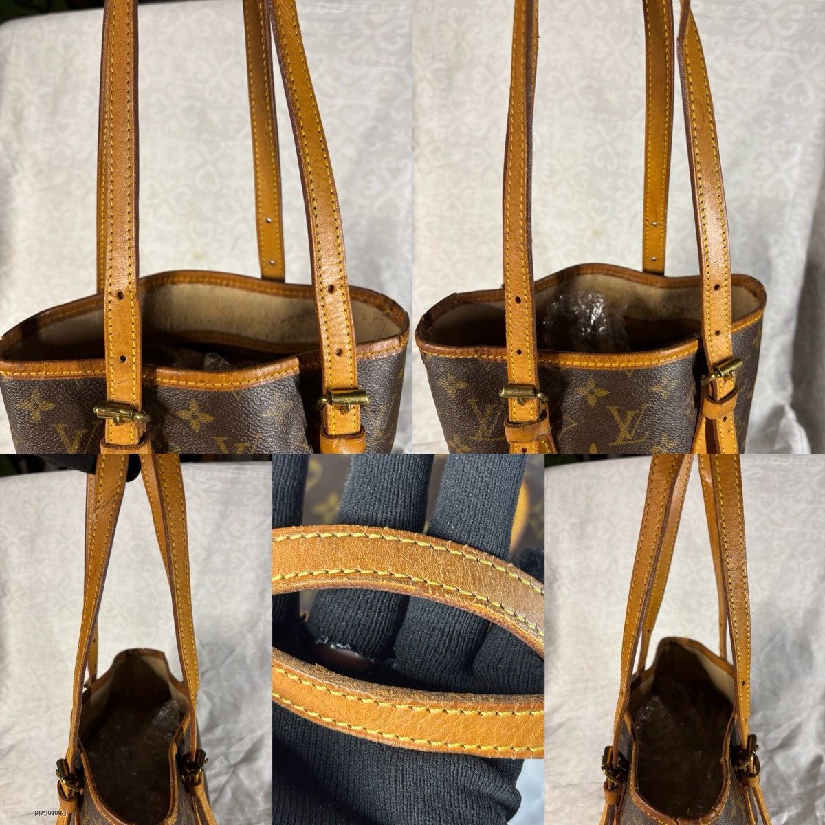 Louis Vuitton (heavy worn) Louis Vuitton Bucket Size ONE SIZE - 17 Thumbnail