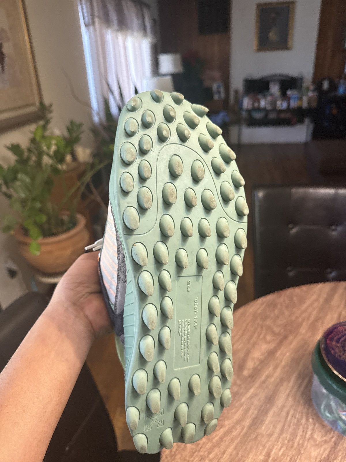 Off-White Off White Odsy 100 “Mint” Size US 9 / EU 42 - 1 Thumbnail