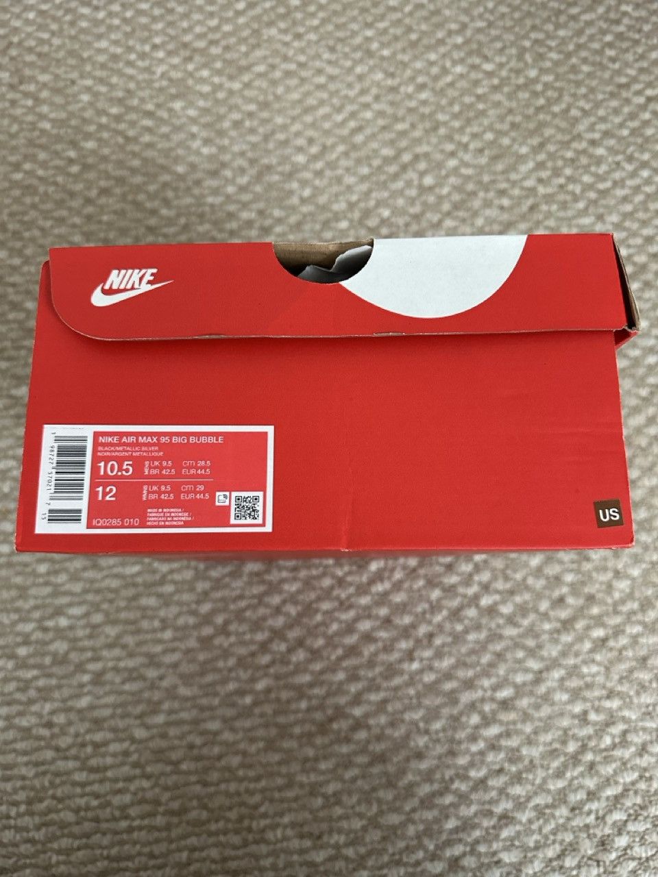 Nike Nike Air Max 95 Big Bubble 10.5US Size US 10.5 / EU 43-44 - 9 Thumbnail