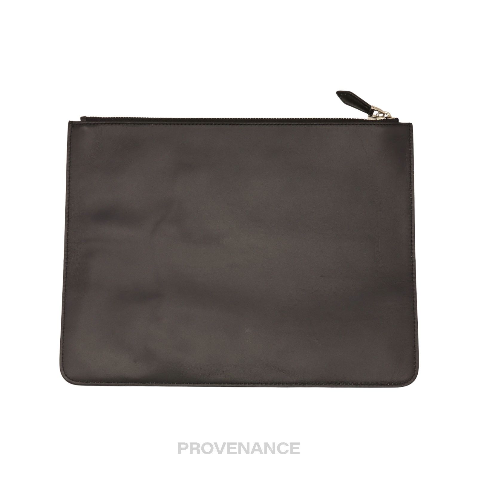 Givenchy 🔴 Givenchy Star Zip Pochette Jour - Black Leather Size ONE SIZE - 2 Thumbnail