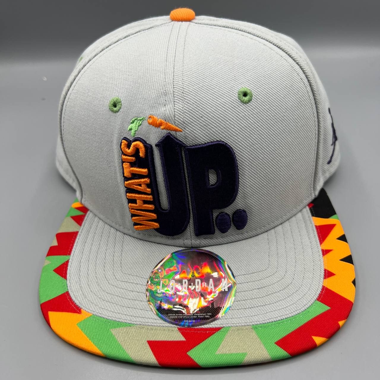 Jordan Brand Air Jordan Hat Men Space Jam What's Up Nike Strap Back Cap Size ONE SIZE - 1 Thumbnail