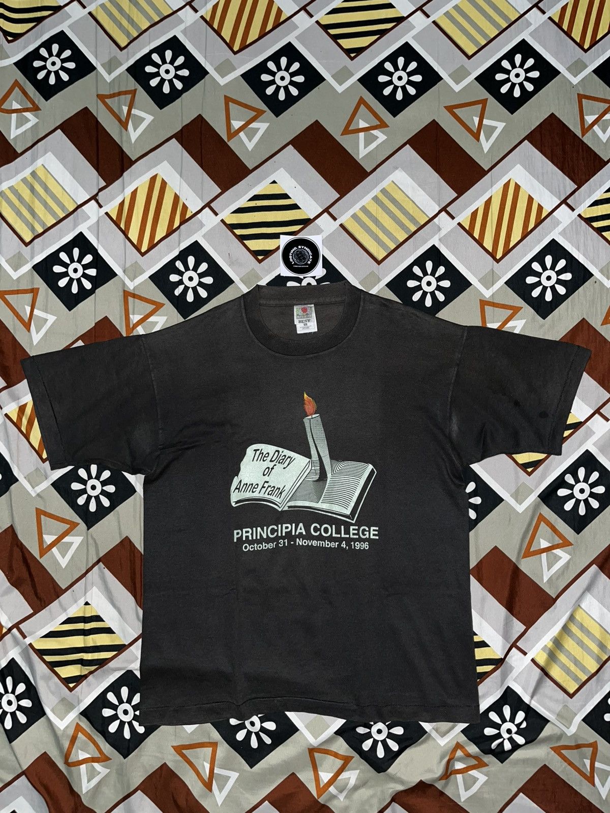 Vintage Sick🔥 Vintage Anne Frank Trash & Faded Tee Size US L / EU 52-54 / 3 - 1 Thumbnail