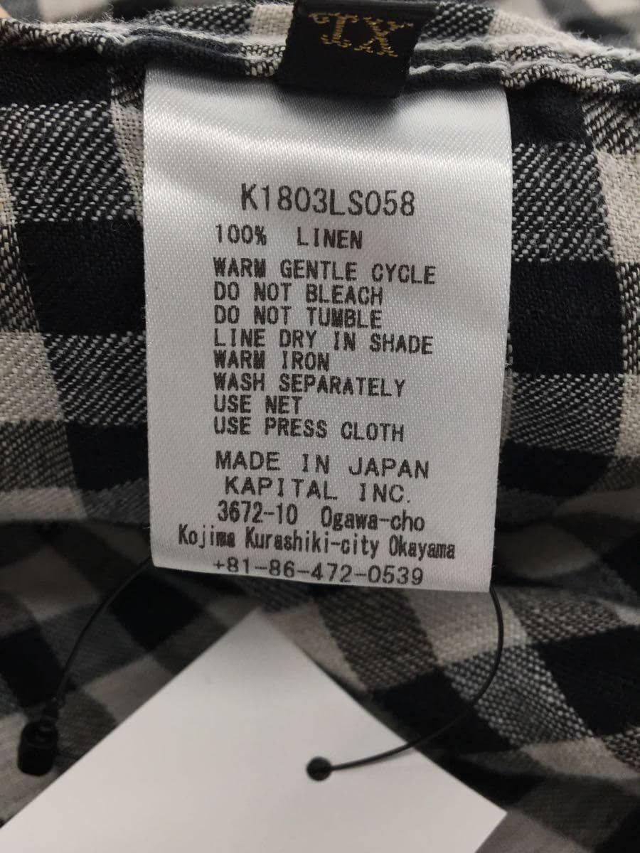 Kapital Checkered Linen Cardigan Size US XL / EU 56 / 4 - 5 Thumbnail