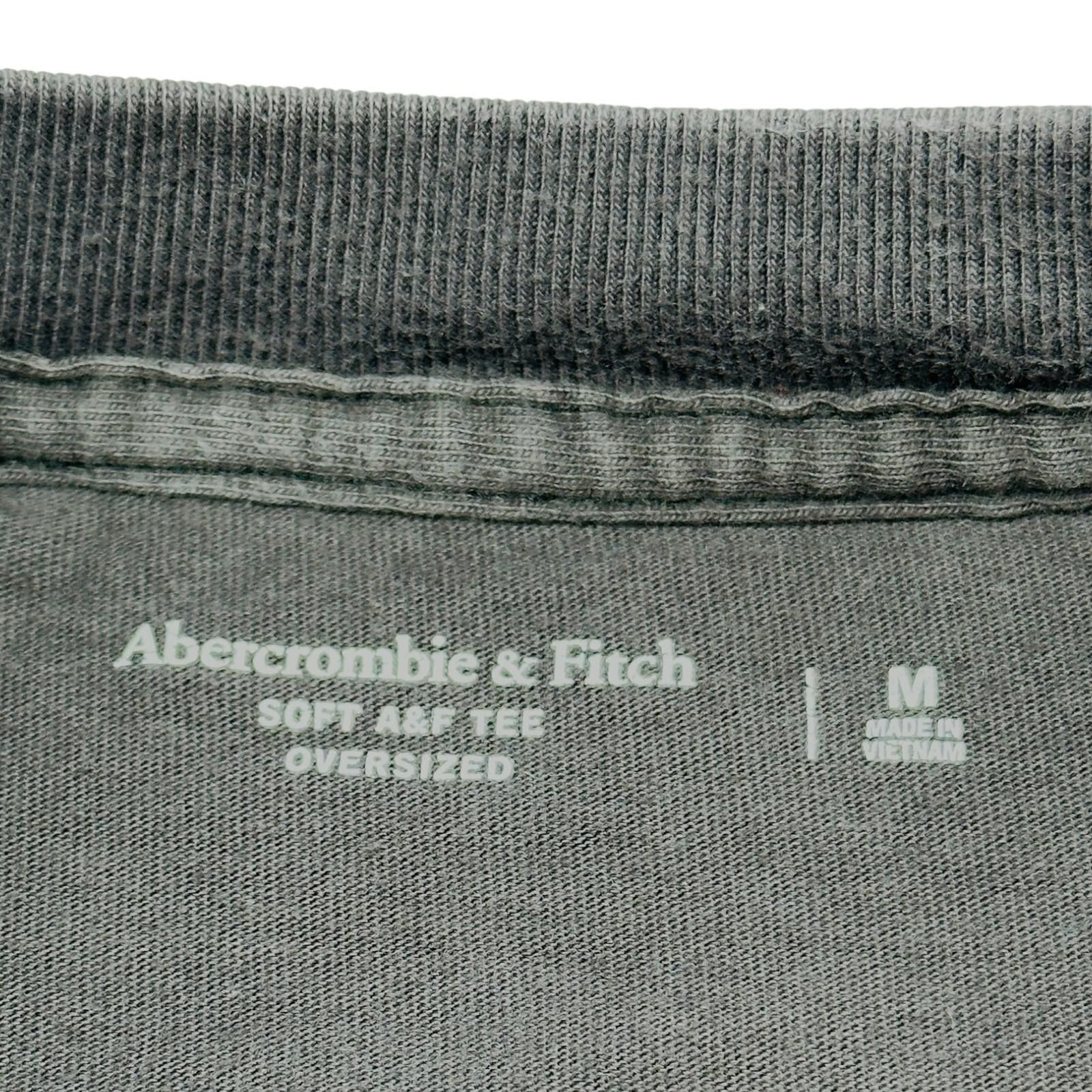 Abercrombie & Fitch Abercombie & Fitch T-Shirt Men's UK Size M Grey Short Sleeve Size US M / EU 48-50 / 2 - 7 Thumbnail