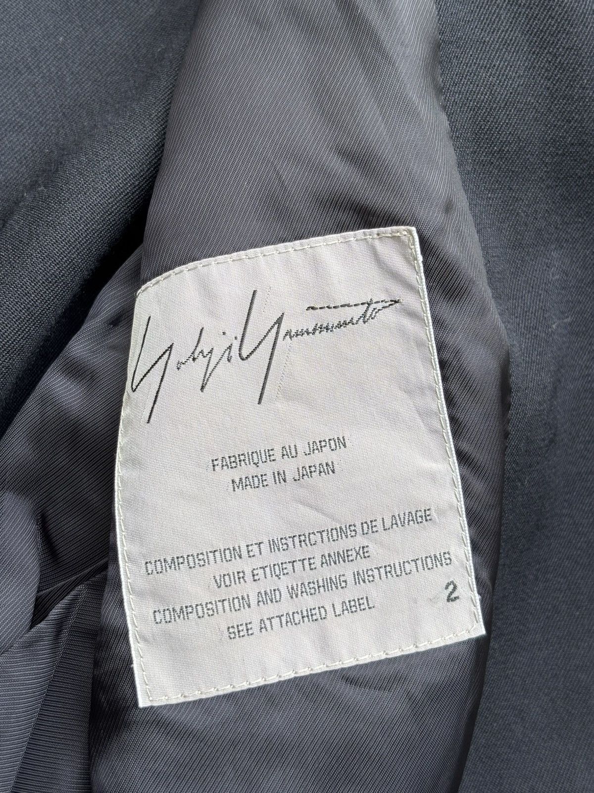 Yohji Yamamoto AW01 Runway Teddy Jacket Size US S / EU 44-46 / 1 - 6 Thumbnail
