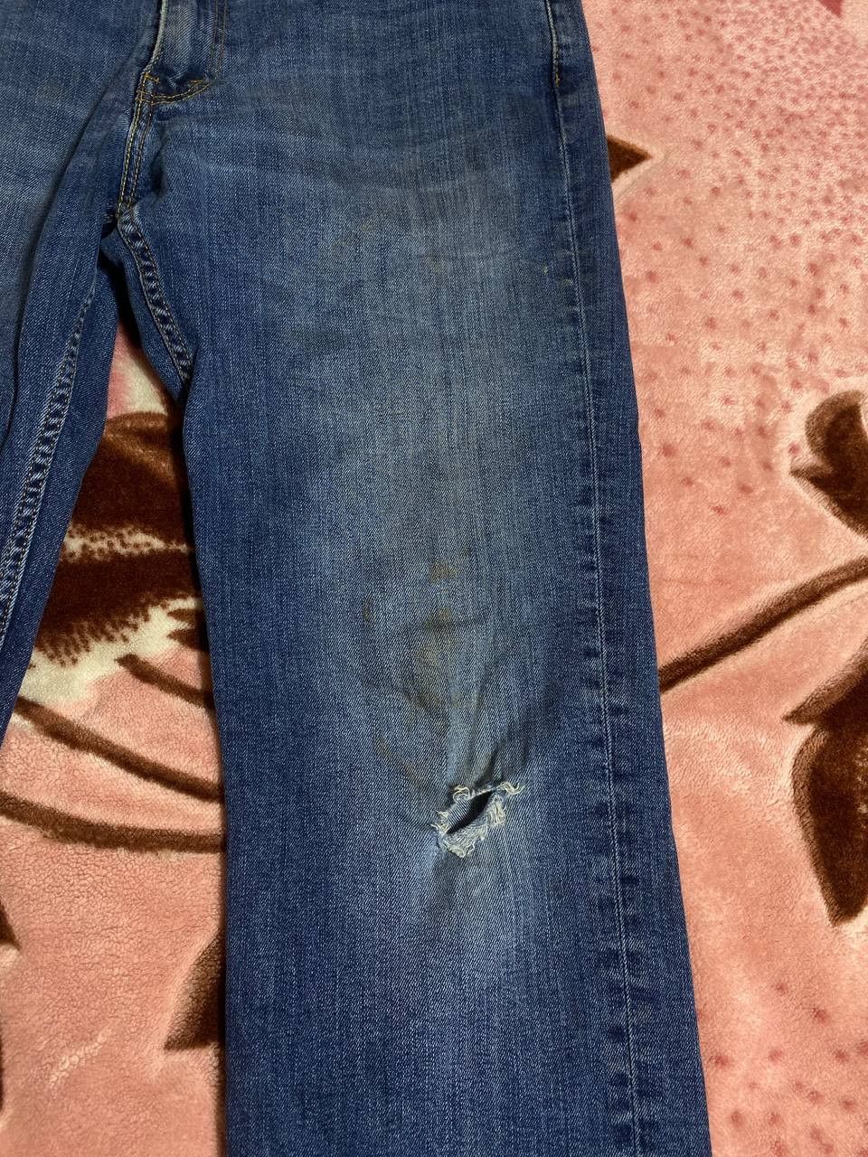 Levi's × Vintage Levi's 514 vintage jeans denim distressed pants Size US 34 / EU 50 - 4 Thumbnail
