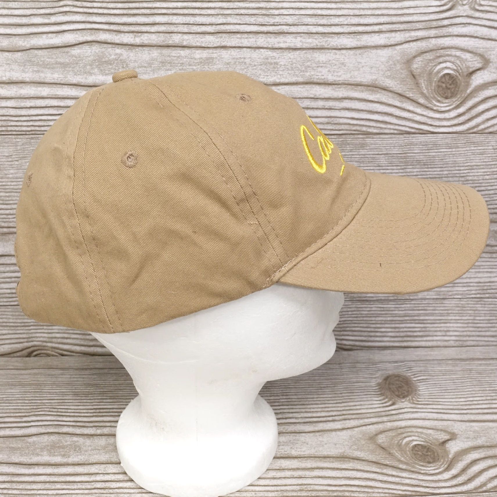 Vintage CABELA'S BASEBALL HAT CAP TAN STRAPBACK ADULT ONE SIZE Size ONE SIZE - 5 Thumbnail