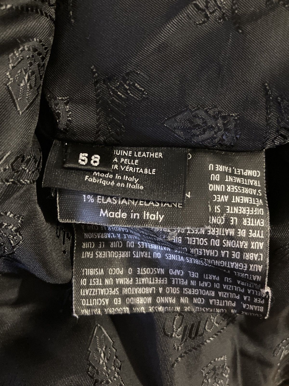 Gucci GUCCI Black Lamb Leather Bomber Jacket MEN Size 58 Size US XXL / EU 58 / 5 - 14 Thumbnail