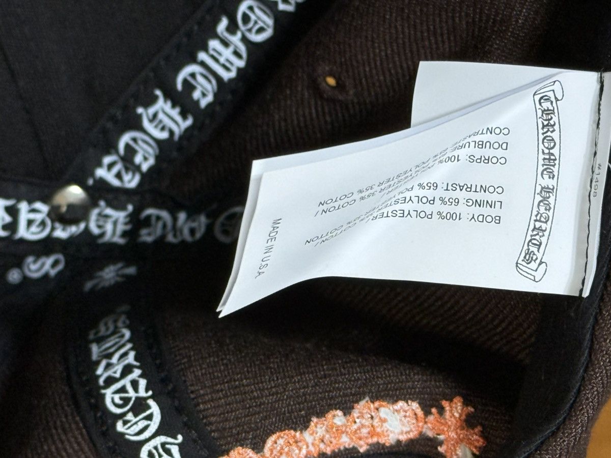 Chrome Hearts CH Baseball Hat Brown