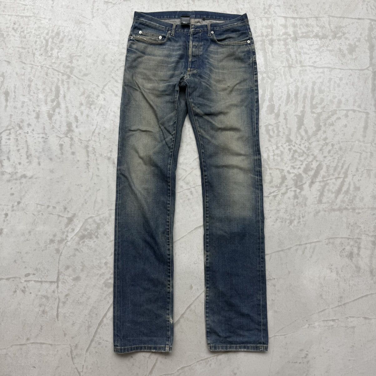 Dior Dior Homme Blue Wash Denim Jeans Size US 32 / EU 48 - 1 Thumbnail