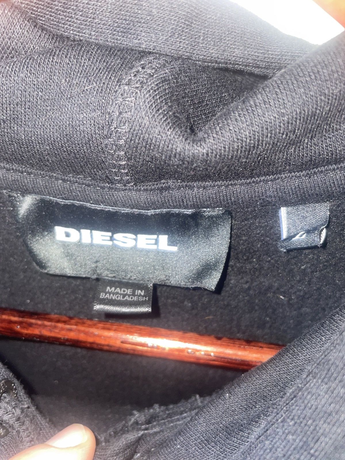 Diesel Diesel iconic hoodie Size US L / EU 52-54 / 3 - 2 Thumbnail