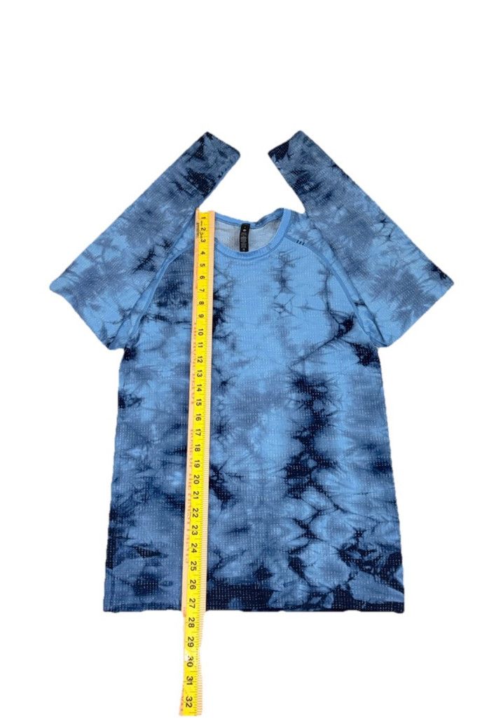 Lululemon LULULEMON METAL VENT TECH LONG SLEEVE MARBLE DYE BLUE SMALL Size US S / EU 44-46 / 1 - 4 Thumbnail