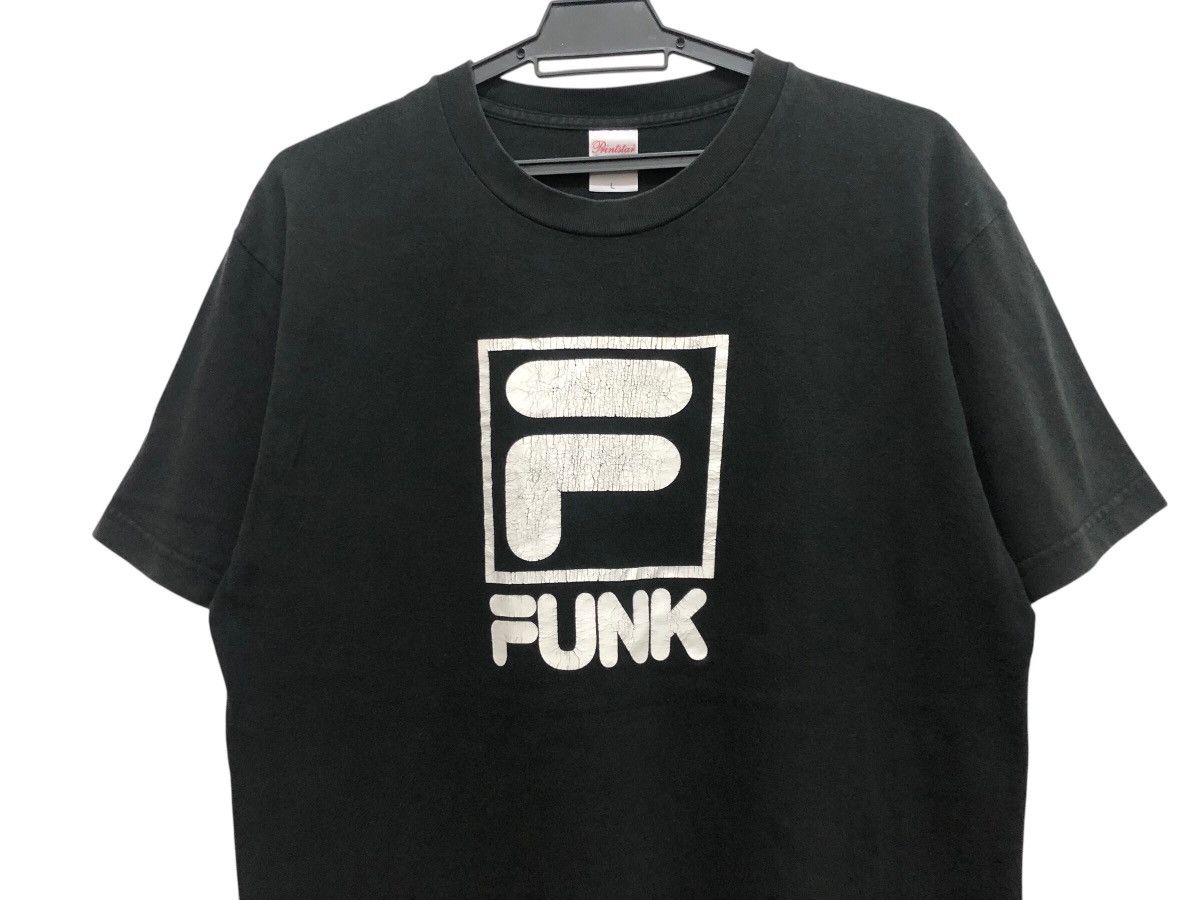 Vintage RAVE 🔥 FUNK BEAT GENERATION STYLE F BIG LOGO TEE Size US L / EU 52-54 / 3 - 3 Thumbnail