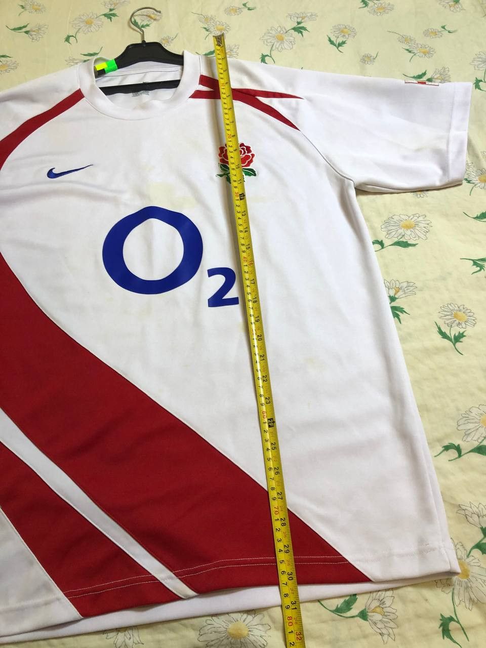 Nike Vintage England Rugby Shirt Nike O2 Jersey Size US XL / EU 56 / 4 - 10 Thumbnail