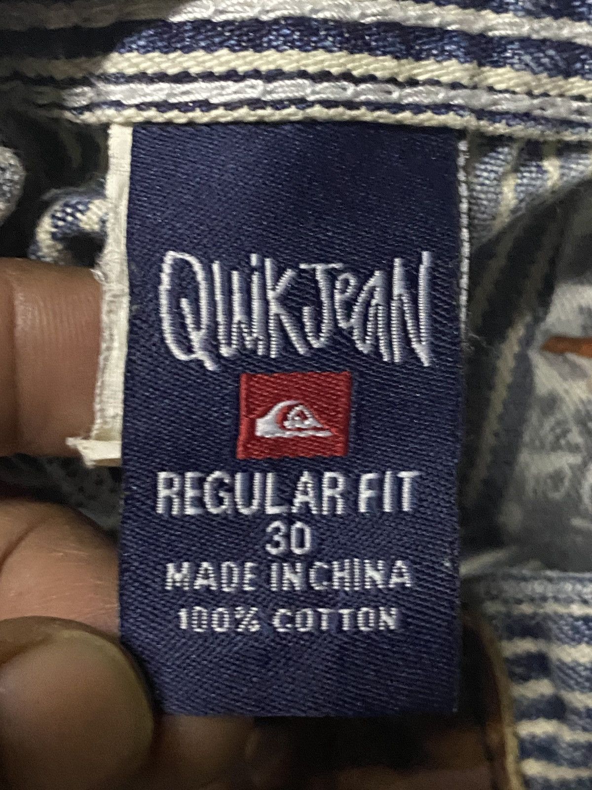 Quicksilver Vintage Quicksilver Hickory Distressed Loose Pants Size US 30 / EU 46 - 17 Thumbnail