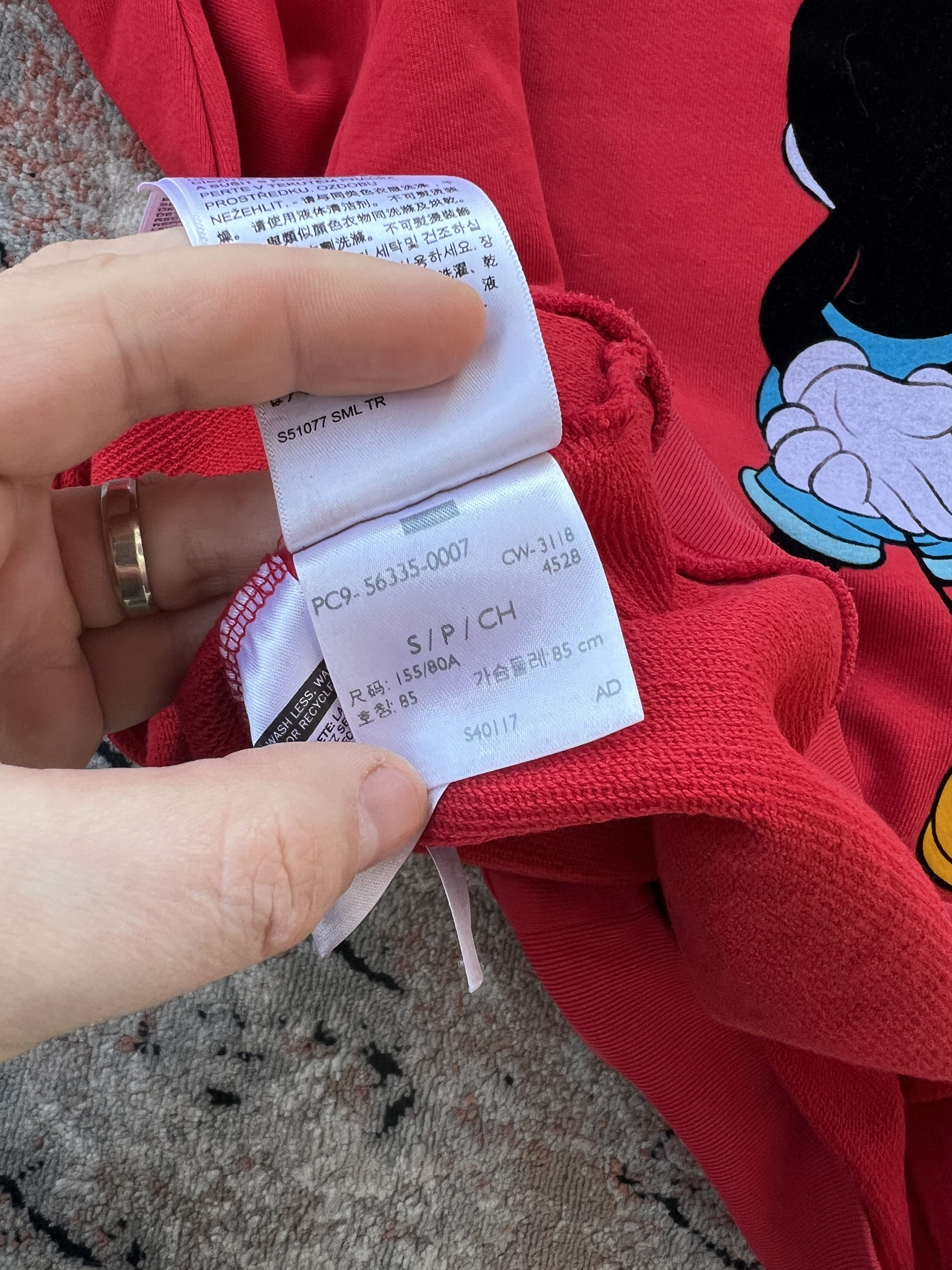 Disney Levi's Disney Mickey Mouse Sweatshirt Size US S / EU 44-46 / 1 - 10 Thumbnail