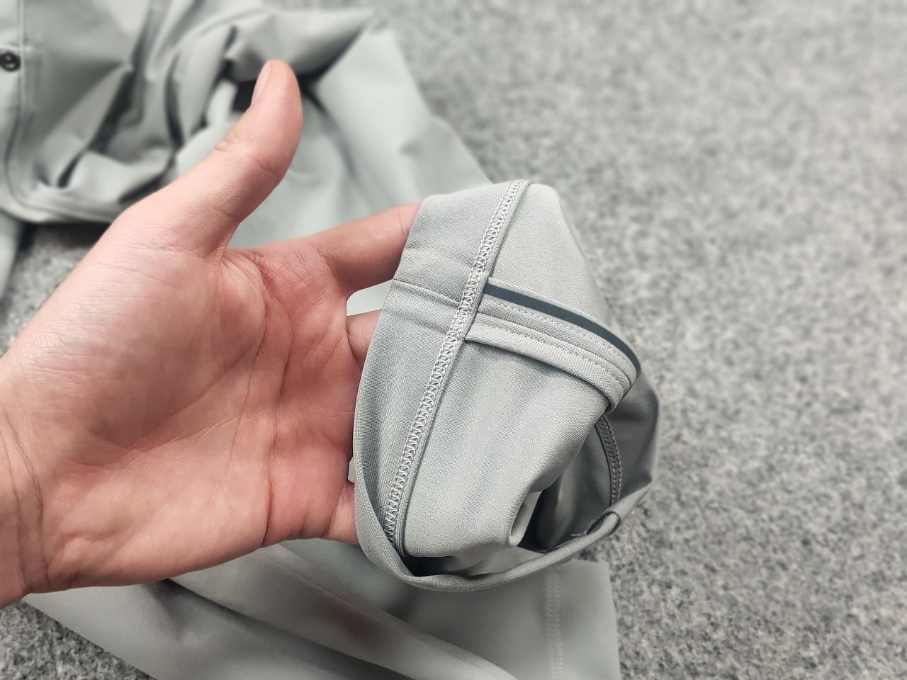 Lululemon Lululemon selvedge mens gray Stretch Trouser Chino Pants Size US 31 - 12 Thumbnail