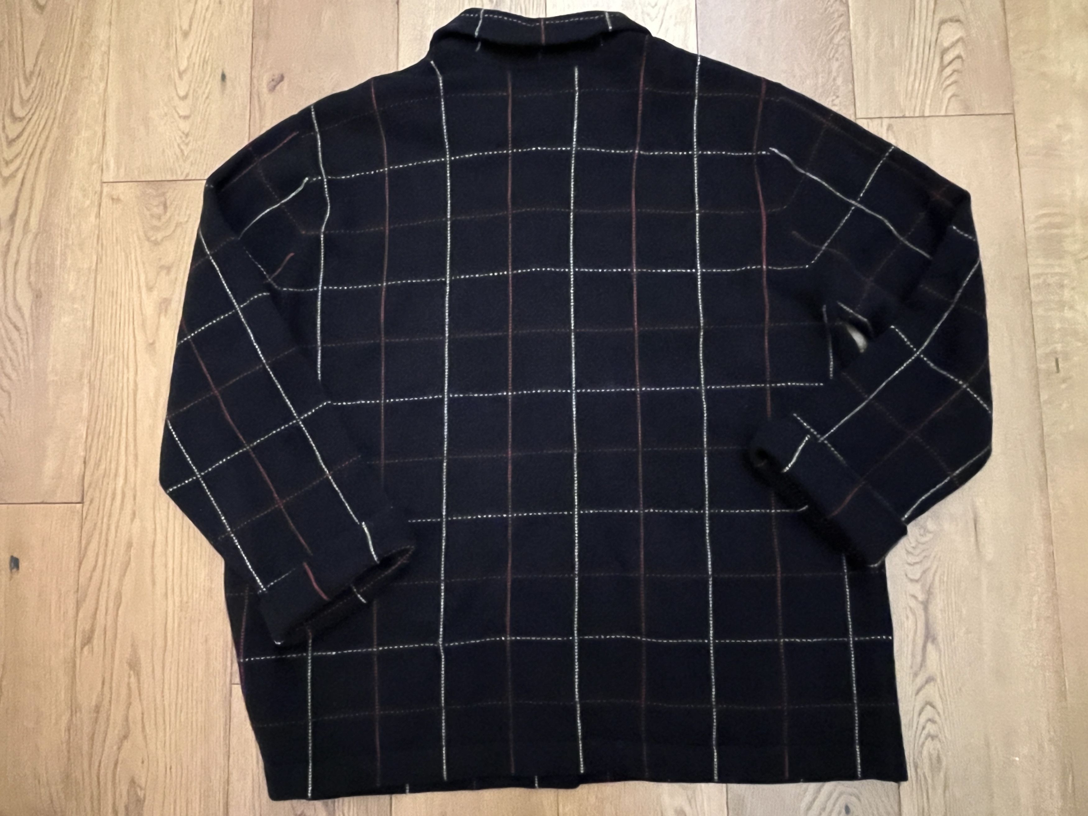 Polo Ralph Lauren Vtg Ralph Lauren 100% Lambswool Plaid Cardigan Jacket 3X Size US XXL / EU 58 / 5 - 8 Thumbnail