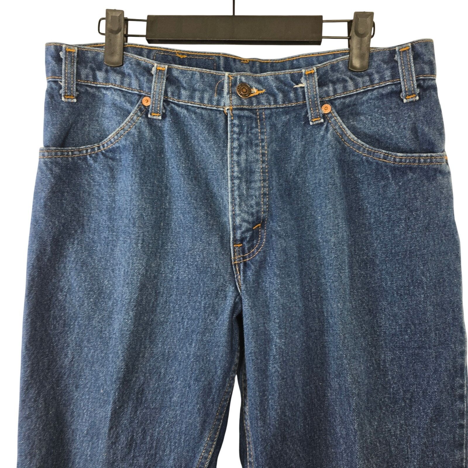 Levi's Vtg Levi's USA Made Orange Tab 506 Denim Jeans Size 34W 32L Size US 34 / EU 50 - 2 Thumbnail