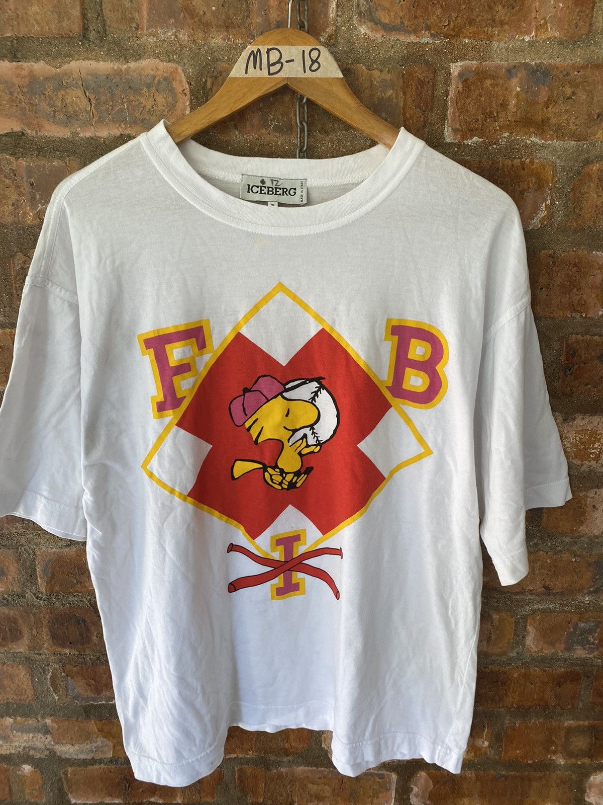 Iceberg 🔥1990s Iceberg Peanuts NBA tee Size US L / EU 52-54 / 3 - 2 Thumbnail