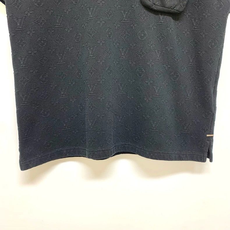 Louis Vuitton Louis Vuitton Black full print short sleeve T-shirt Size US M / EU 48-50 / 2 - 4 Thumbnail