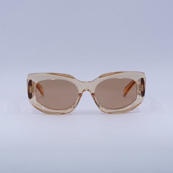 Celine 🕶️ New Celine CL40277F 42J Sunglasses - Transparent Orange Size ONE SIZE - 2 Thumbnail