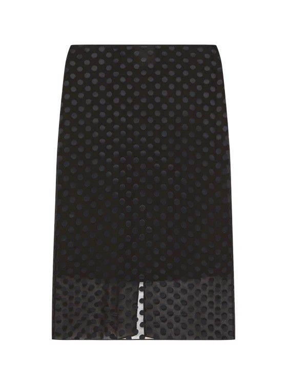 Givenchy o1w1db10325 Midi Skirt in Black Size 25" / US 0 / IT 36 - 1 Thumbnail