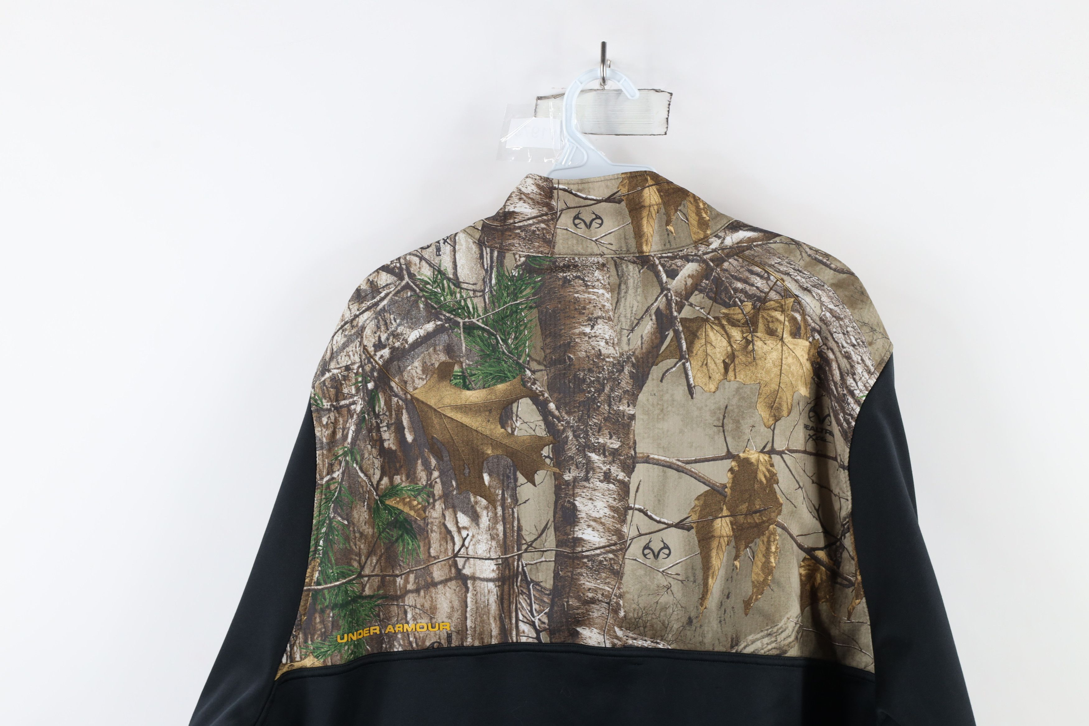 Under Armour × Vintage Under Armour Realtree Camouflage Half Zip Pullover Jacket Size US XXL / EU 58 / 5 - 13 Thumbnail