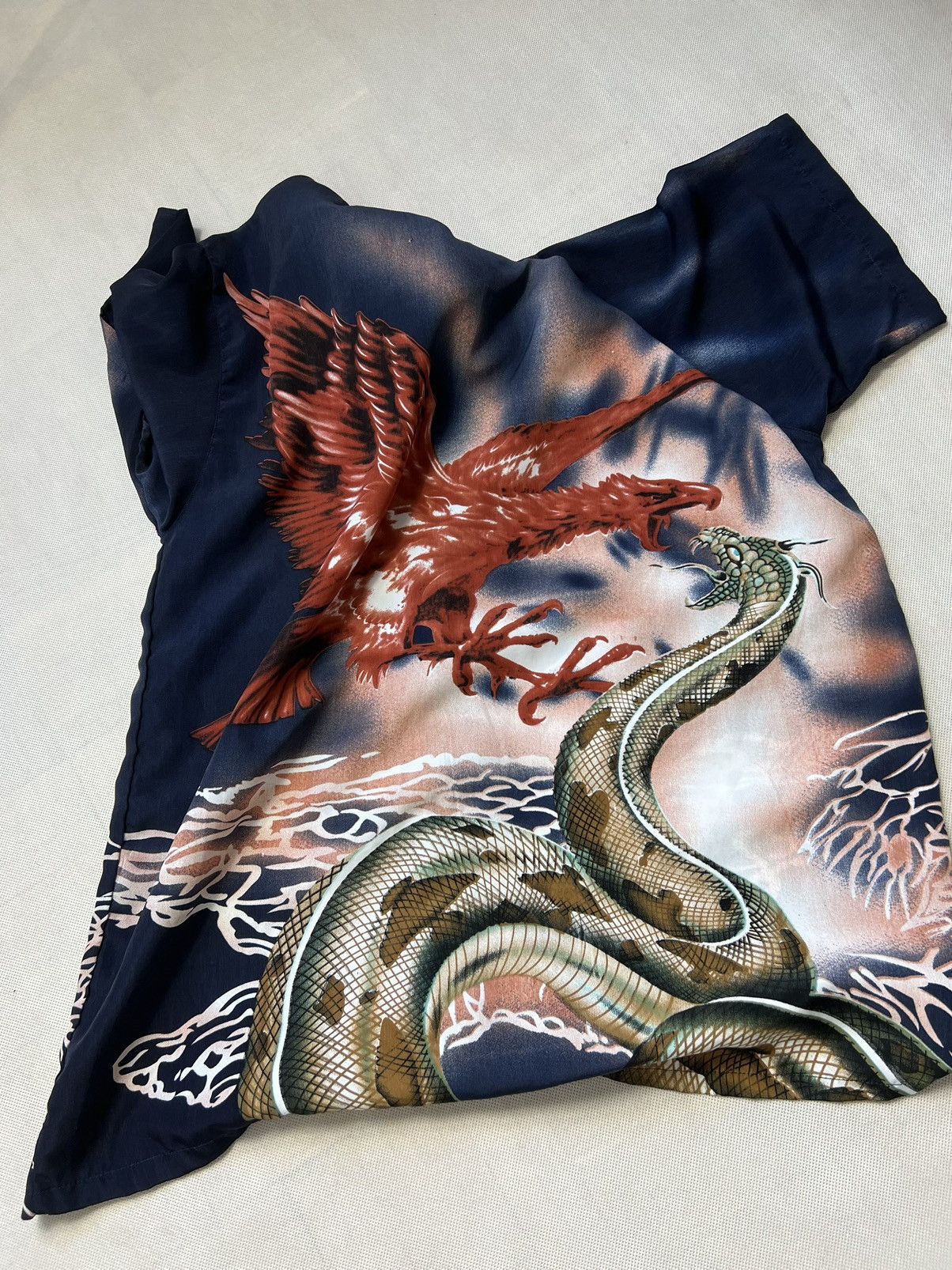 Vintage Rare Shirt snake vs hawk vintage 90’s 00’s Size US M / EU 48-50 / 2 - 4 Thumbnail
