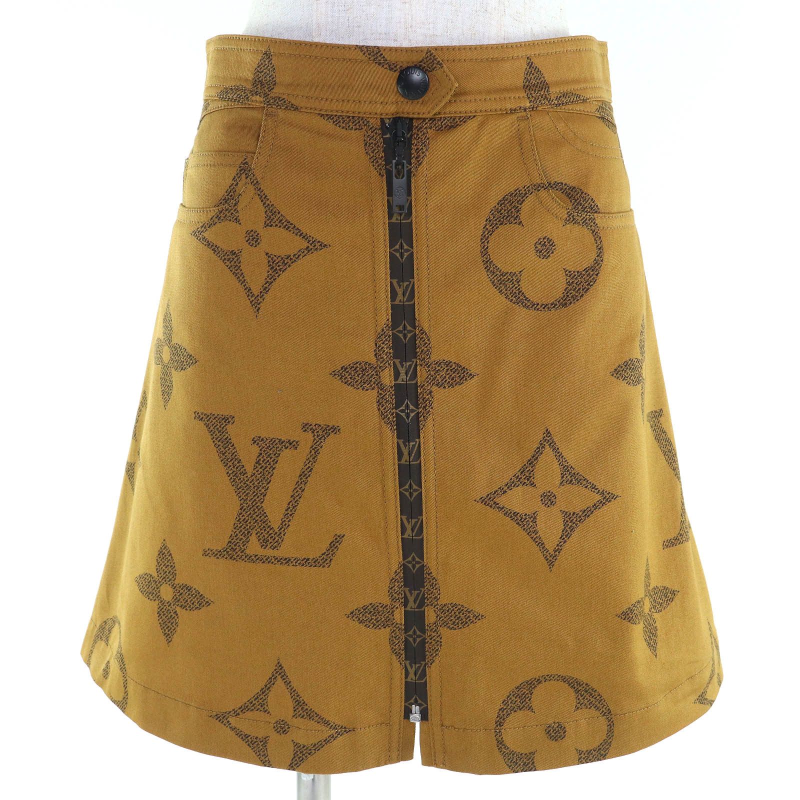 Louis Vuitton Louis Vuitton Louis Vuitton Giant Monogram Skirt Canvas Skirts DUTY FREE for USA Size ONE SIZE - 1 Thumbnail