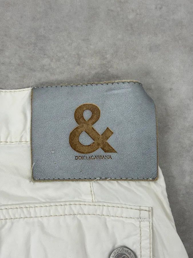 Dolce & Gabbana AW2004 Dolce & Gabbana White Nylon Cargo Pants Size US 30 / EU 46 - 12 Thumbnail