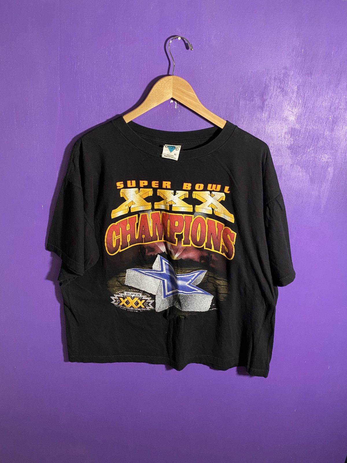 NFL × Vintage Vintage 1995 Dallas cowboys Super Bowl XXX champs tee Size US XL / EU 56 / 4 - 1 Thumbnail