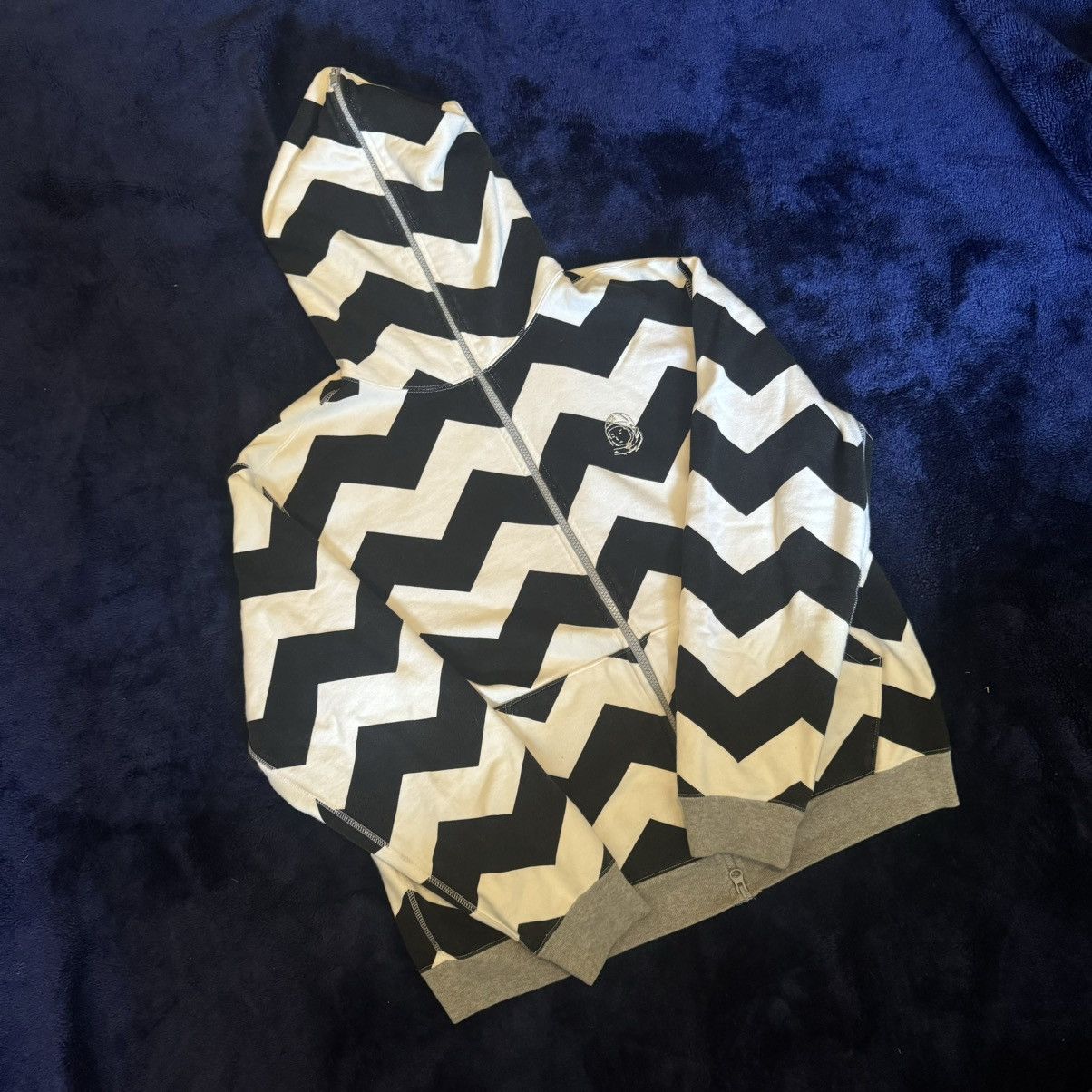 Billionaire Boys Club OG Billionaire boys club ZigZag Full Zip Hoodie Size US M / EU 48-50 / 2 - 1 Thumbnail