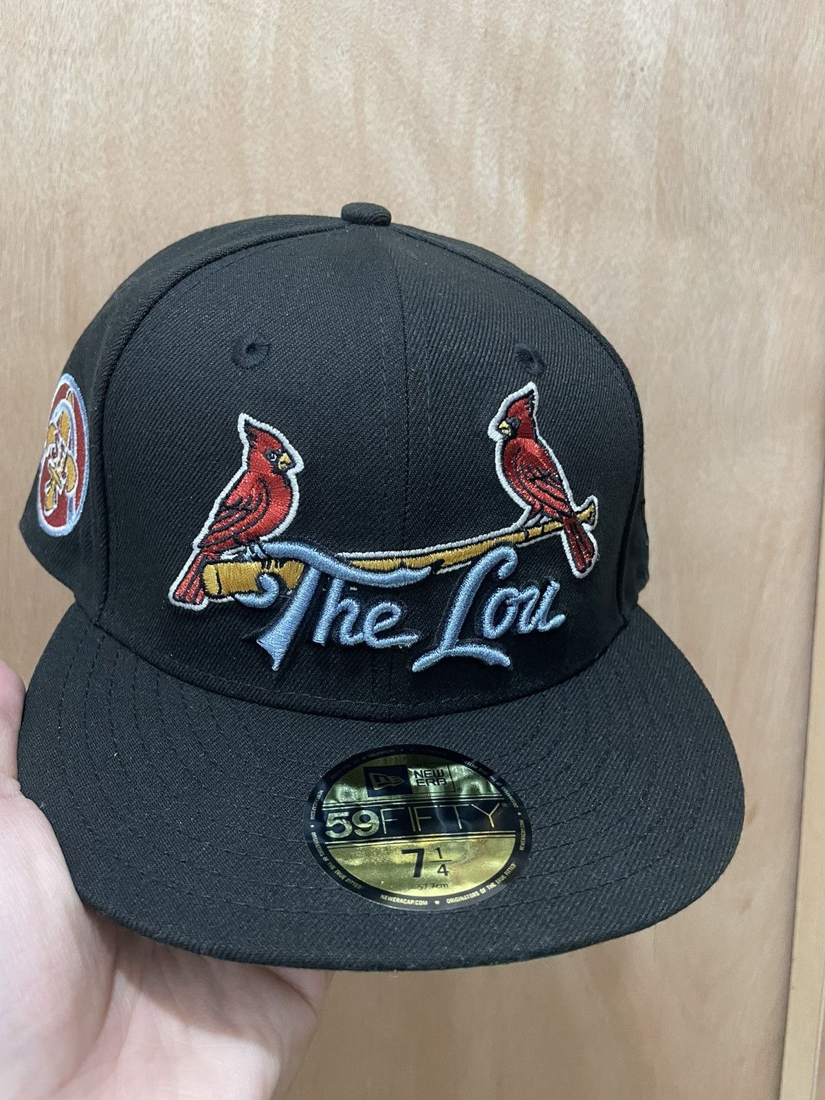 Topperz St. Louis cardinals the lou size 7 1/4 new