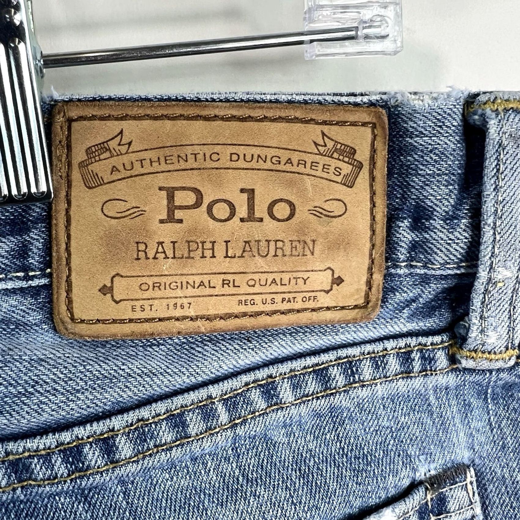 Polo Ralph Lauren Polo Ralph Lauren Original Straight Denim Jeans Mens Size 36 X32 Blue Size US M / EU 48-50 / 2 - 6 Thumbnail