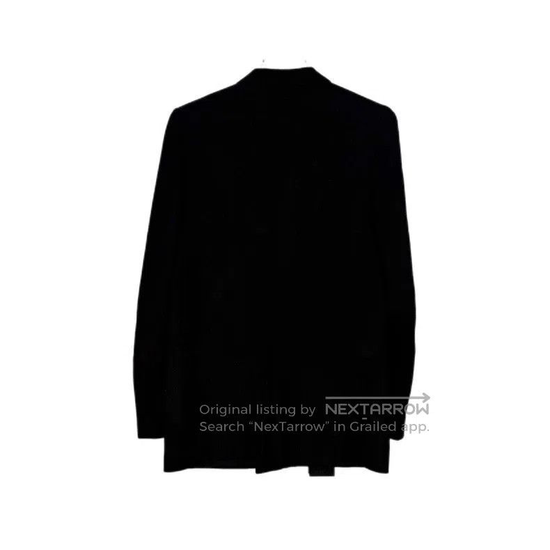 Saint Laurent Paris SLP Black Wool Double-Breasted Blazer. Size US M / EU 48-50 / 2 - 2 Thumbnail