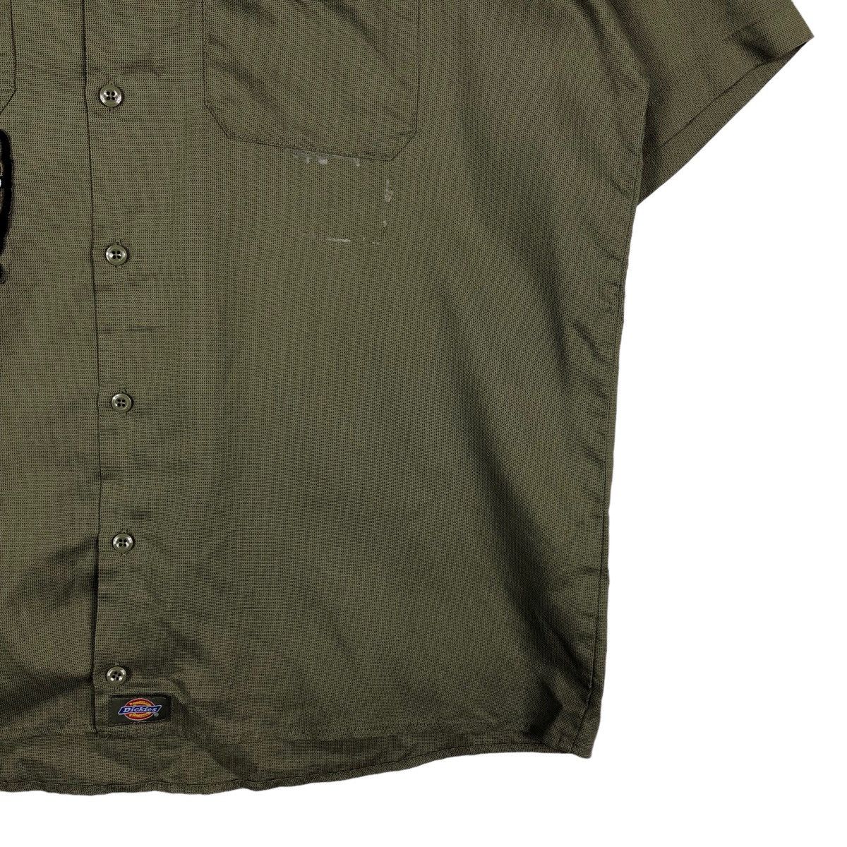 Japanese Brand 🔥Vintage Work Shirt Bowling Dickies Skeleton Big Logo Size US XXL / EU 58 / 5 - 8 Thumbnail