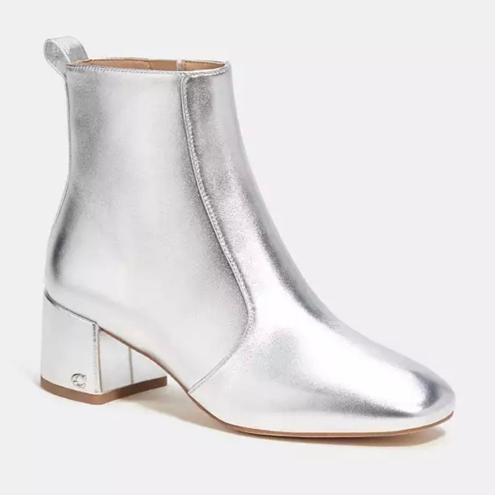 Coach Coach Noah Bootie In Silver Metallic Size US 9 / IT 39 - 2 Thumbnail
