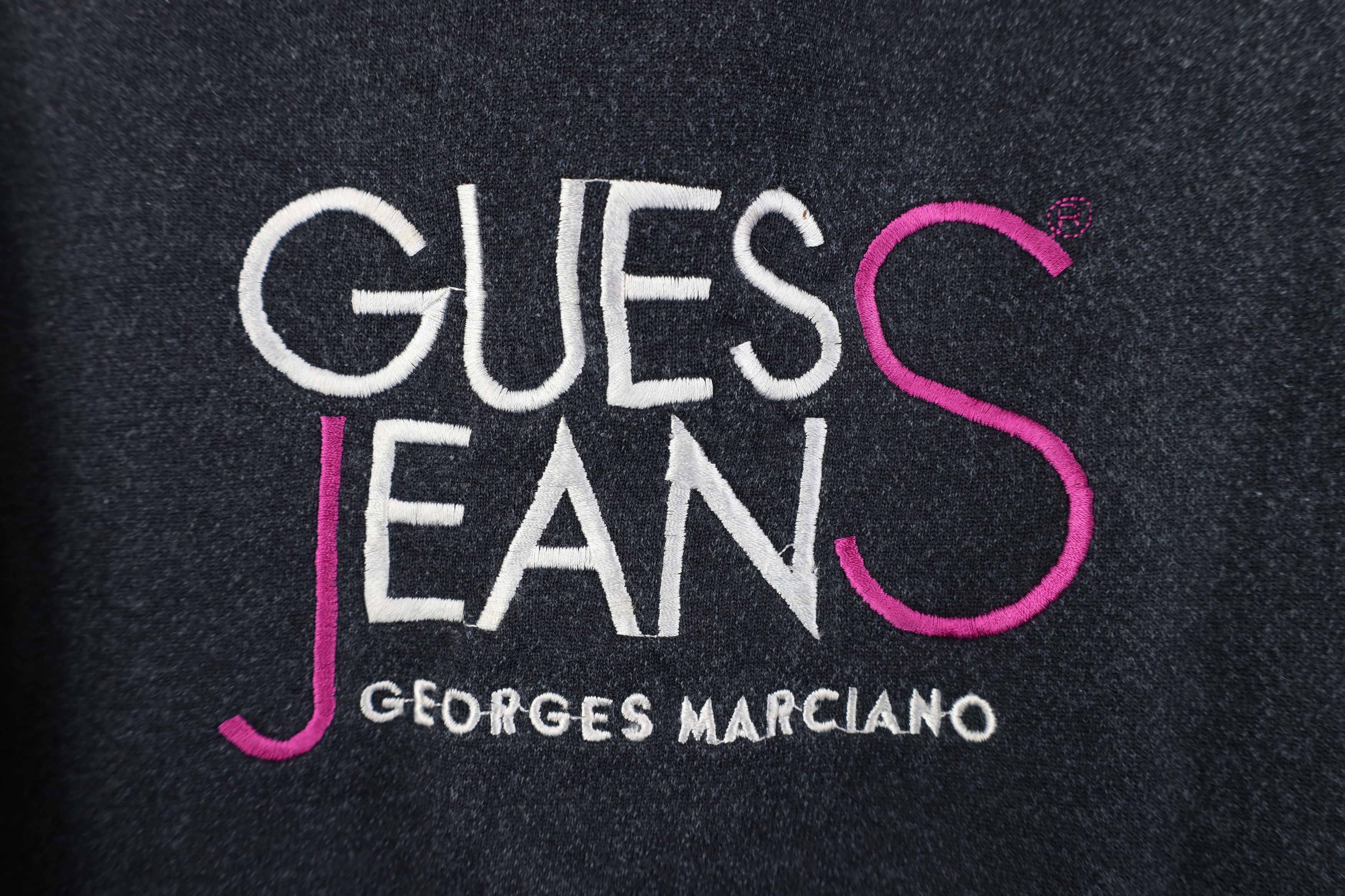 Vintage Vintage 80s 90s Georges Marciano Guess Jeans Sweatshirt USA Size ONE SIZE - 4 Thumbnail