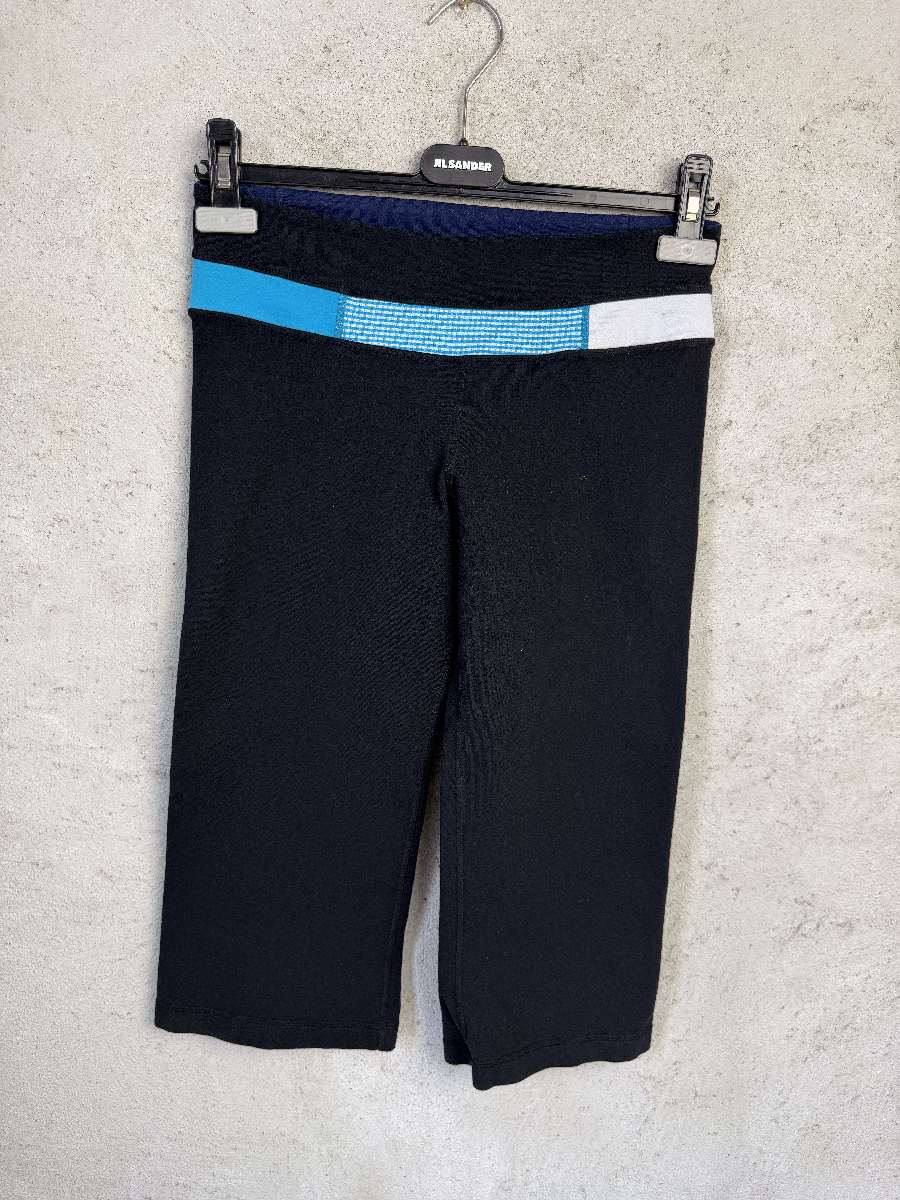 Lululemon Lululemon belt leggings capri sport yoga gym pilates Size 28" / US 6 / IT 42 - 2 Thumbnail