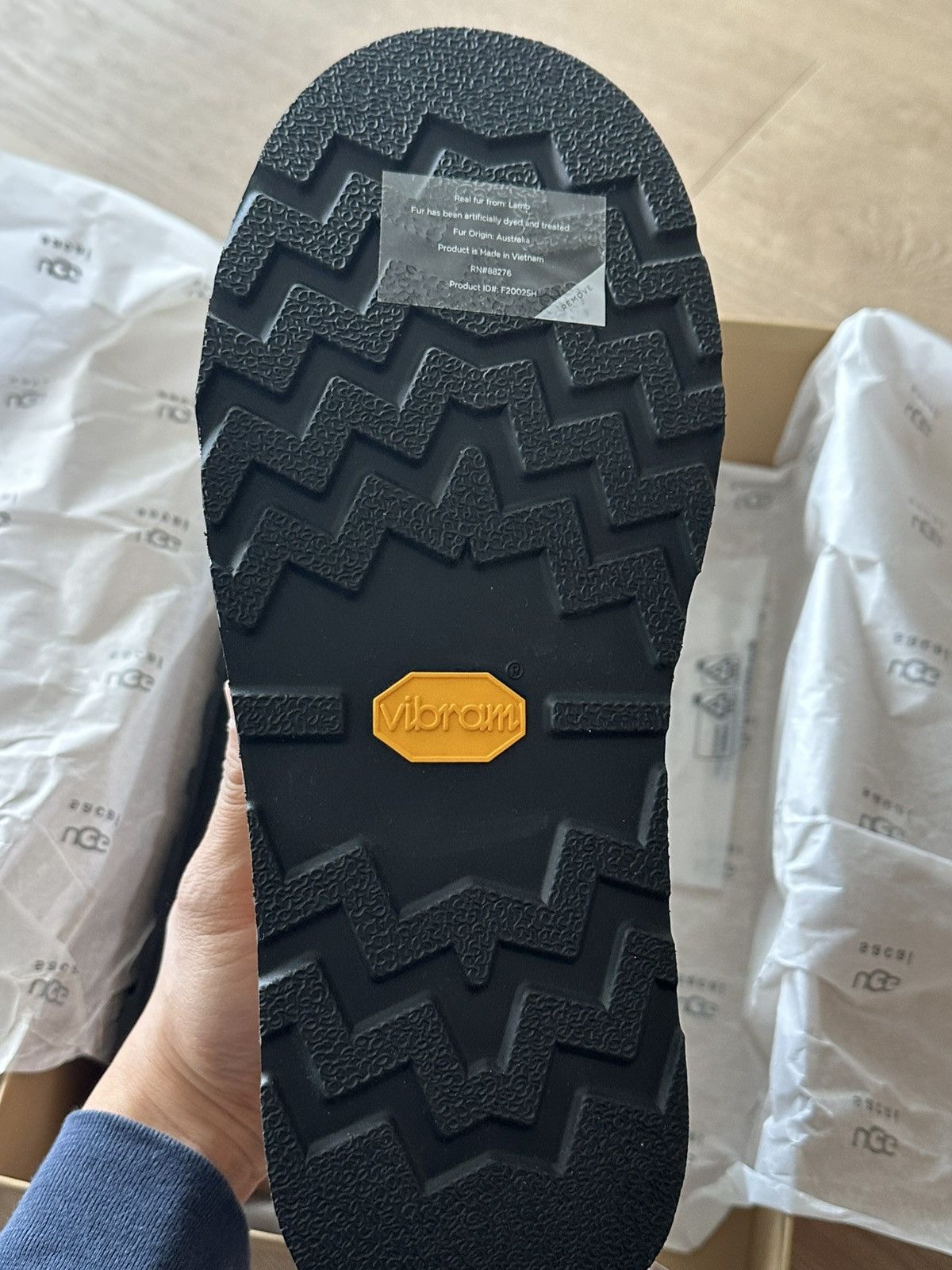 Sacai × Ugg SACAI x UGG suede and shearling penny loafers Size US 10 / EU 43 - 2 Thumbnail