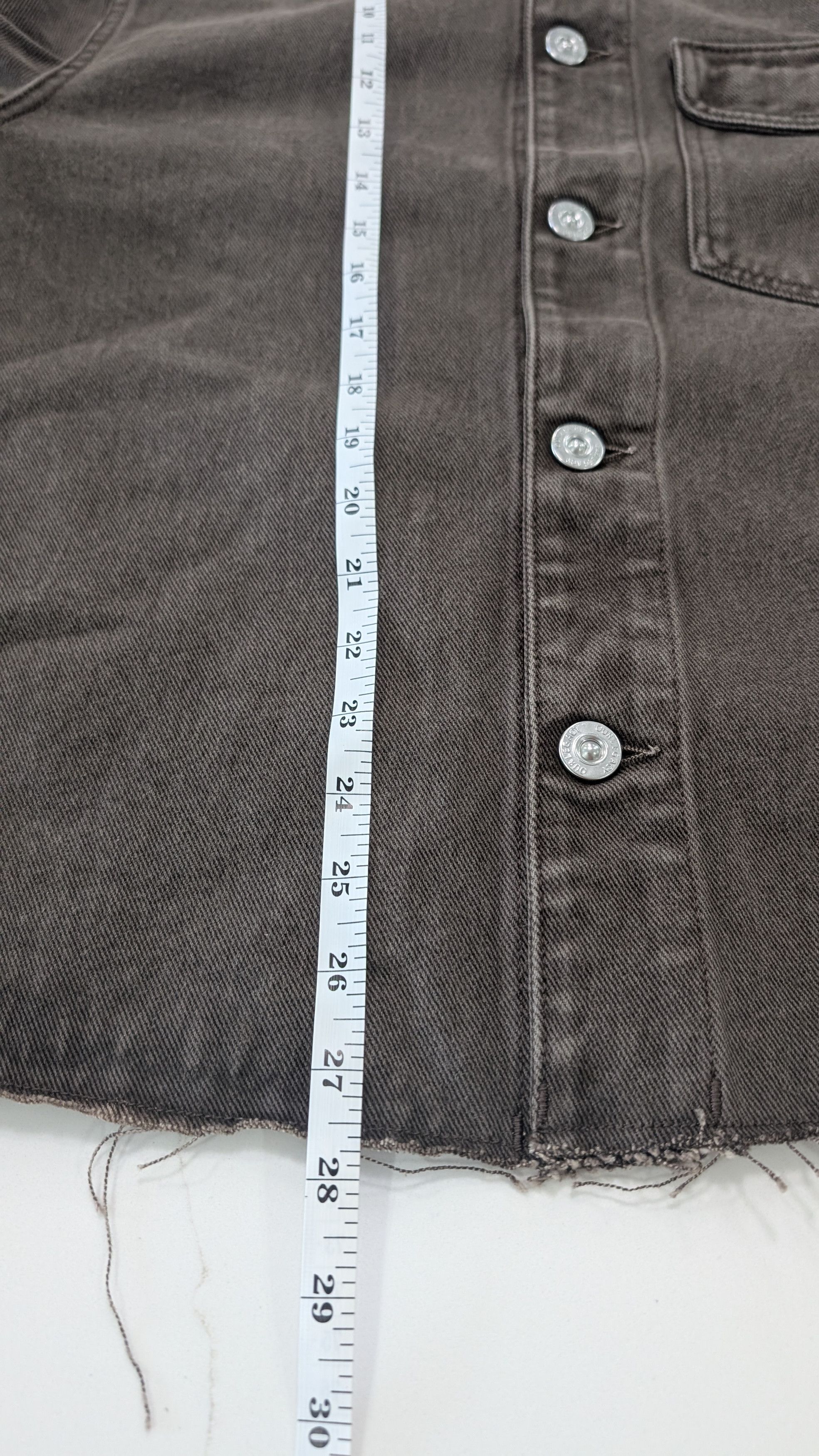 Our Legacy Our Legacy Cut Rebirth Jacket – Choco Overdyed – Size 50 Size US M / EU 48-50 / 2 - 4 Thumbnail