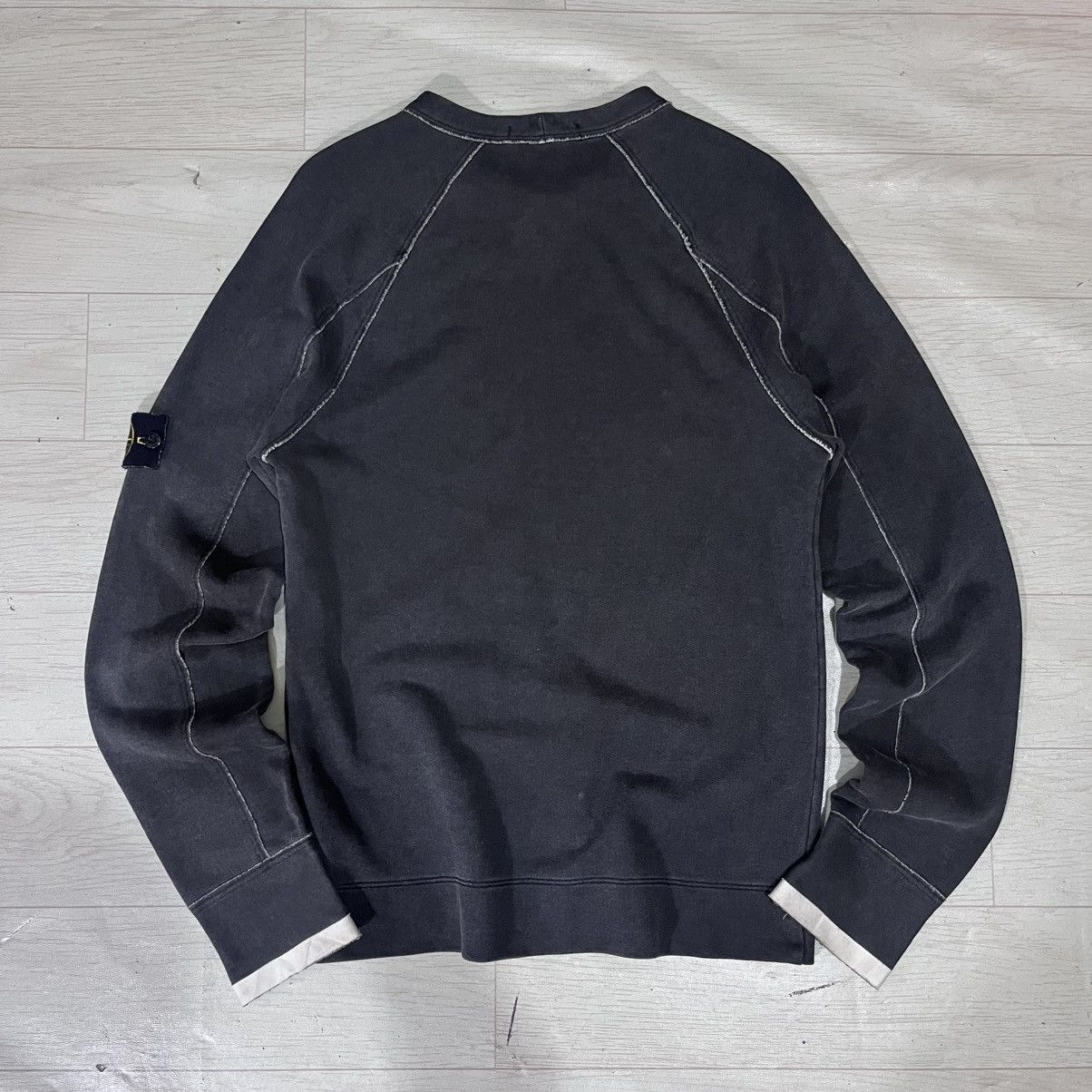 Stone Island 2001 stone island sweatshirt stitched off Size US M / EU 48-50 / 2 - 2 Thumbnail